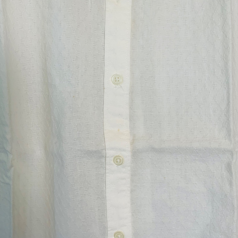 GAP Sleeveless Textured Collared Button Down Shir… - image 10